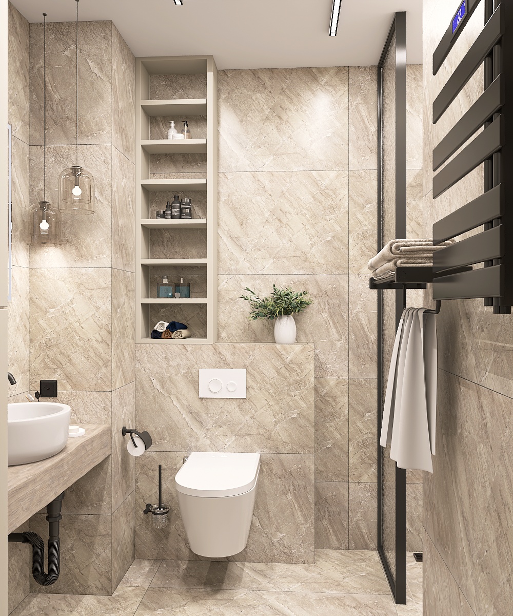 Łazienka – wizualizacja 1